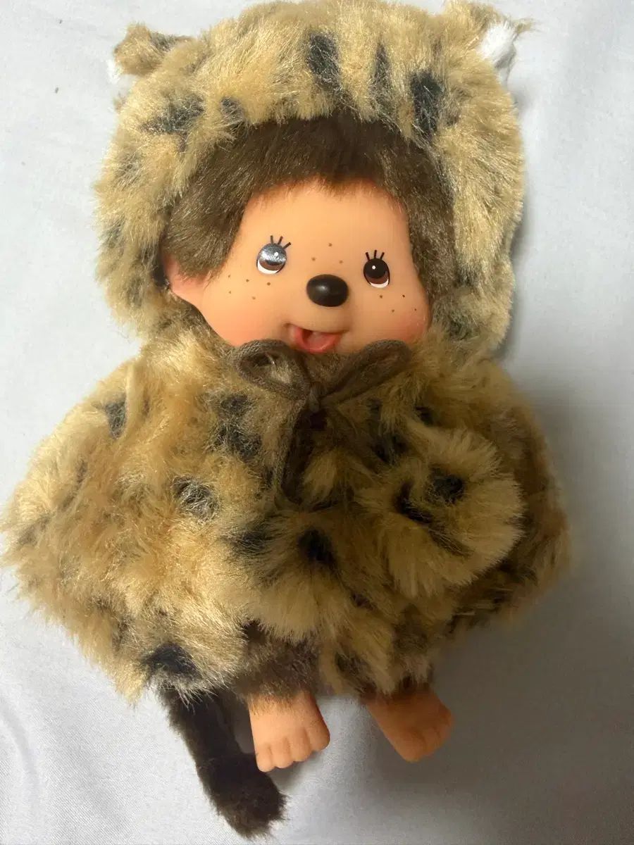 モンチッチ レオパード ケープ ぬいぐるみ 新品