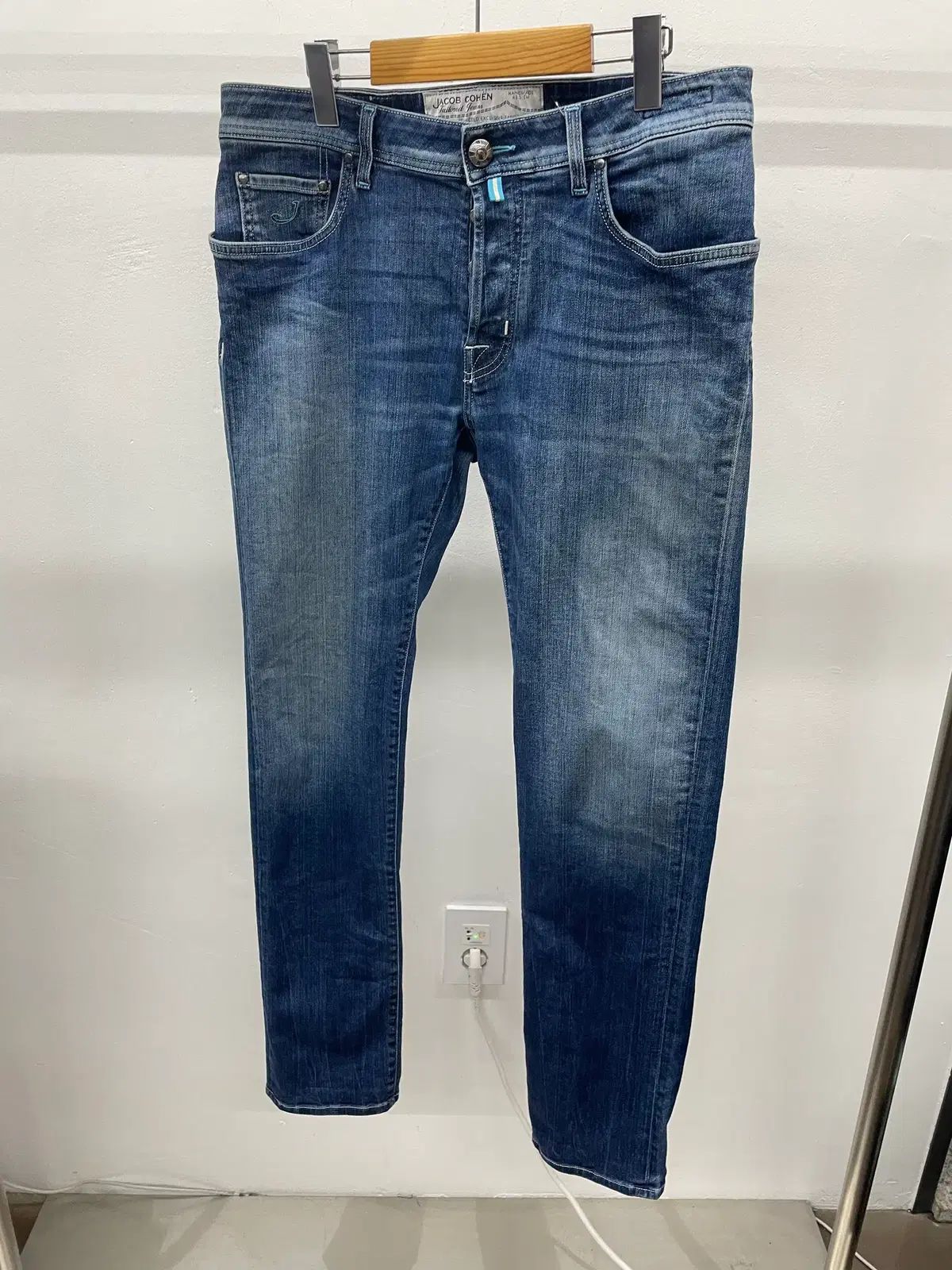 34インチ) JACOB COHEN ヤコブコーエン ストレッチ デニム ズボン