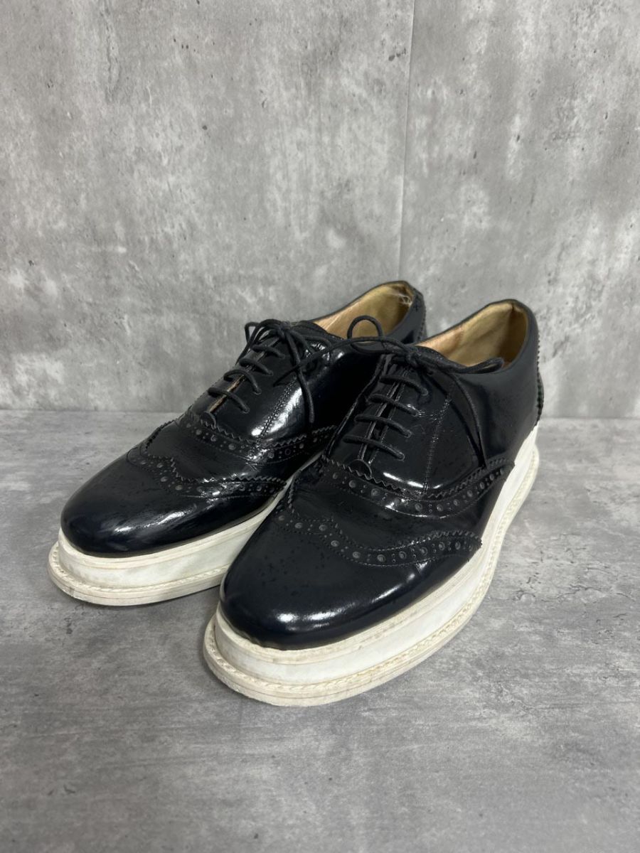 ENFOLD エンフォルド レースアップ ローファー シューズ size38 24.5