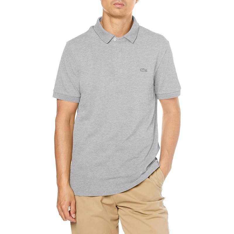 【新品】 [ラコステ] ポロシャツ [公式] 『Le Paris Polo』レギュラーフィット パリポロ メンズ シルバーグレー 4