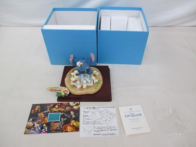 ディズニー リロ＆スティッチ スティッチ イヤーフィギュア 2006 加藤工芸 陶器 【まとめ売り 訳有】