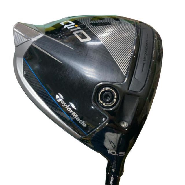 【中古】 テーラーメイド Qi10 10.5° ドライバー DR 純正特注シャフト (フレックスS) メンズ 男性用 右利き 右用 Cランク ゴルフクラブ