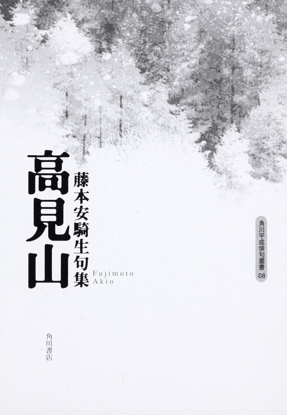 句集 高見山 角川平成俳句叢書 8,467円