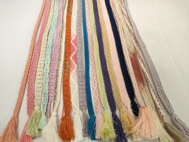 平和屋着物＊夏物　和装小物　帯締め20本セット　レース織　逸品　DABH2455zzz
