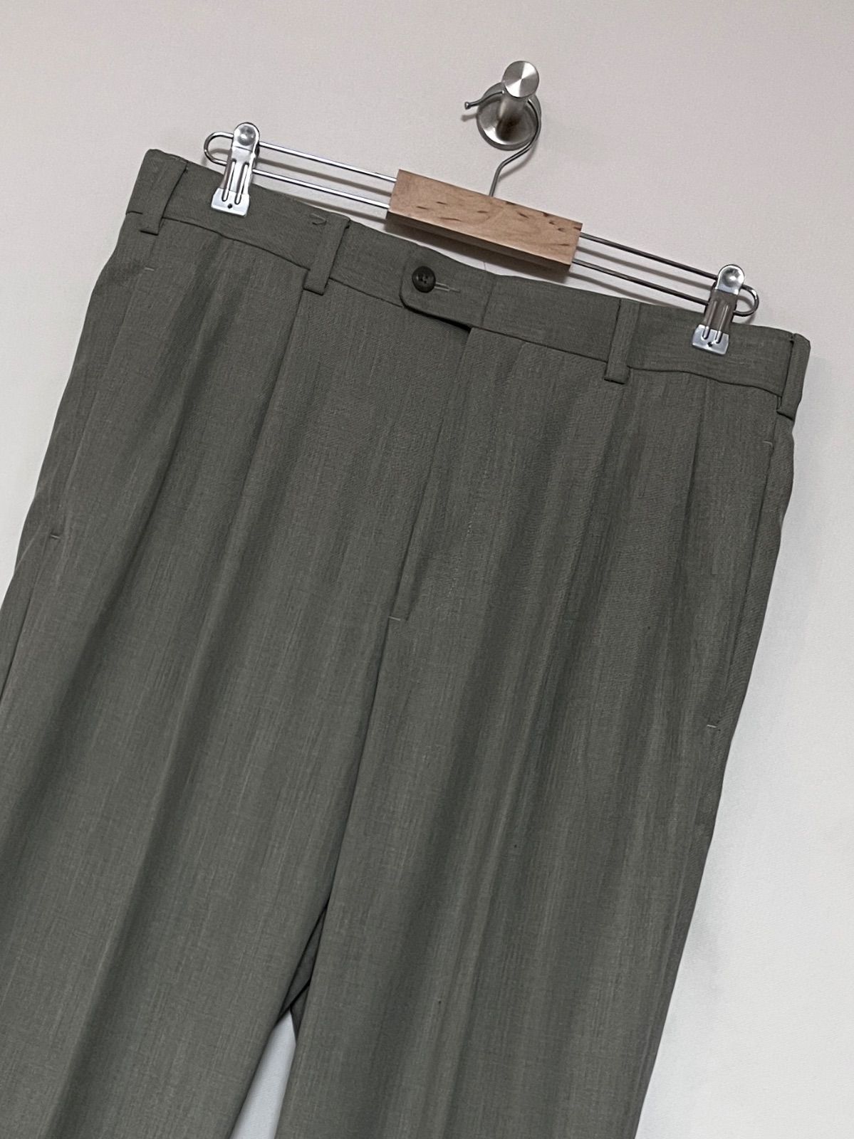 PERRY ELLIS】00s 2タックスラックス 36/29 ペリーエリス ワイド 古着
