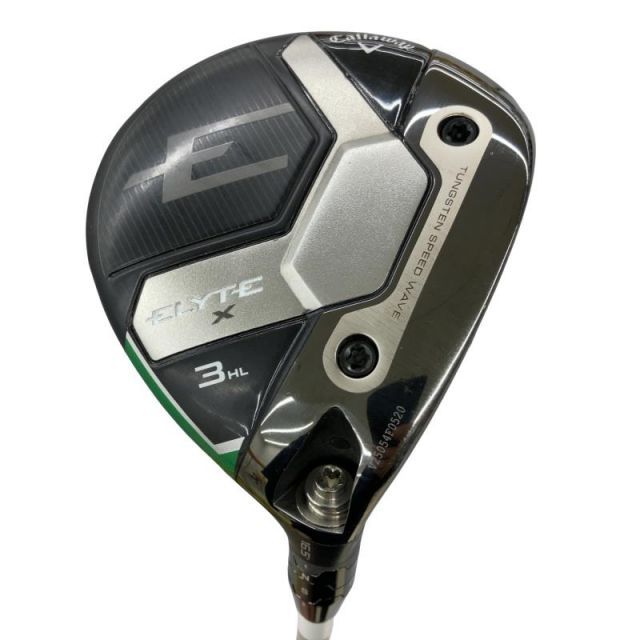 【中古】 キャロウェイ ELYTE X 3HL フェアウェイウッド FW VENTUS GREEN 50 for CW(ELYTE FW) (フレックスS) メンズ 男性用 右利き 右用 Cランク ゴルフクラブ