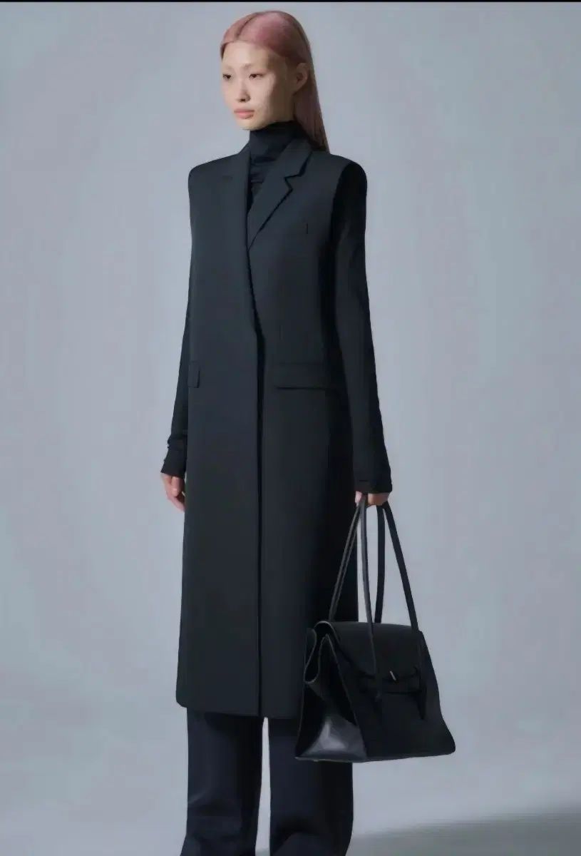 ジュンジェイ ブラック ロング丈 ベスト 新品