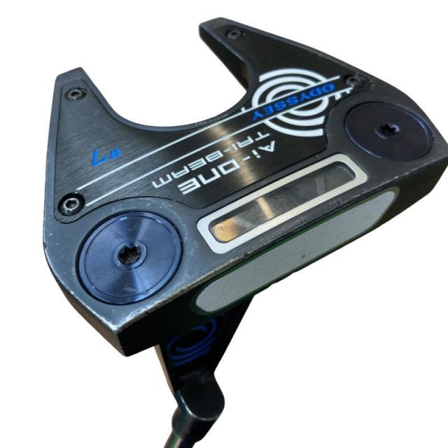 【中古】 オデッセイ Ai-ONE TRI-BEAM #7 33インチ パター PT STROKE LAB 90 スチール (フレックスその他) メンズ 男性用 右利き 右用 Cランク ゴルフクラブ