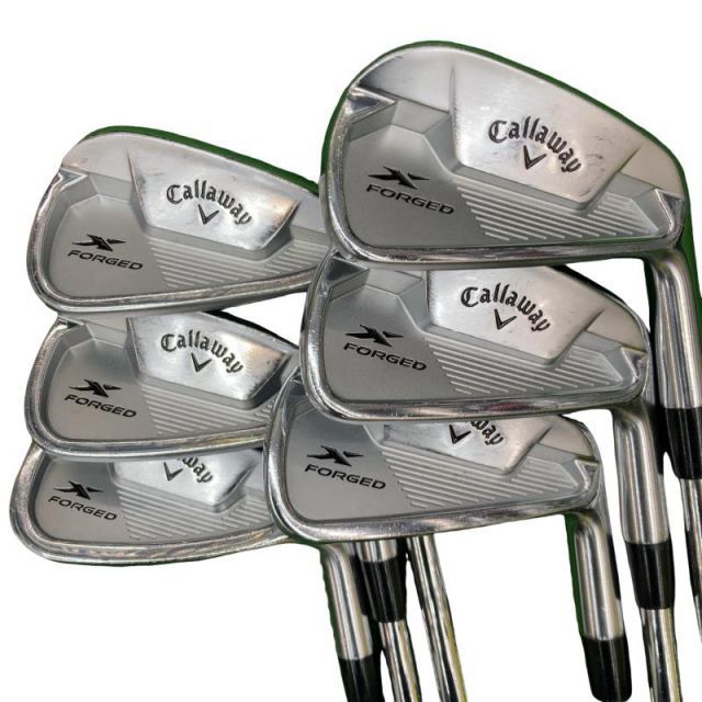 【中古】 キャロウェイ X FORGED STAR(2021) 6S アイアンセット IR NS PRO 950GH neo (フレックスS) メンズ 男性用 右利き 右用 Cランク ゴルフクラブ