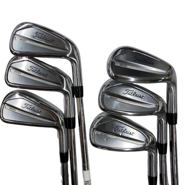 【中古】 タイトリスト Titleist T200(2023) 6S アイアンセット IR NS PRO 105T (フレックスS) メンズ 男性用 右利き 右用 Cランク ゴルフクラブ