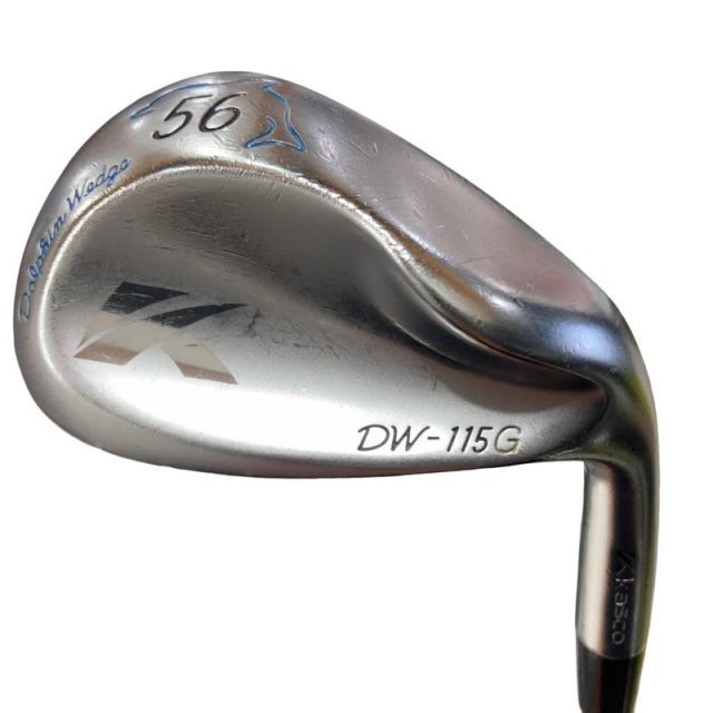 【中古】 キャスコ Dolphin Wedge DW-115G 56° ウェッジ WG NS PRO 750GH (フレックスR) メンズ 男性用 右利き 右用 Cランク ゴルフクラブ