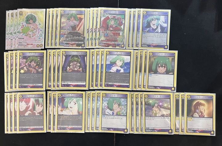 デッキ】マクロス 黄 ランカ【UNIONARENA】※パラST4枚 ユニアリ