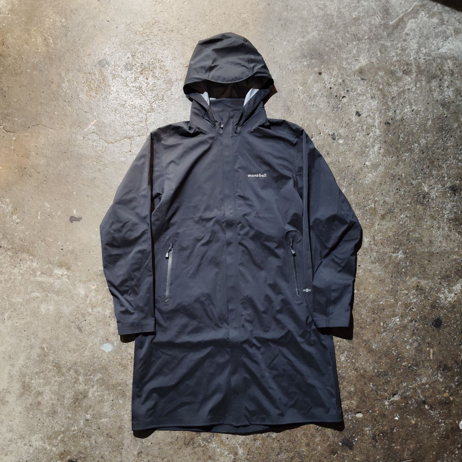 mont-bell ランブラー レインコート Men's L ブラック モンベル レイン