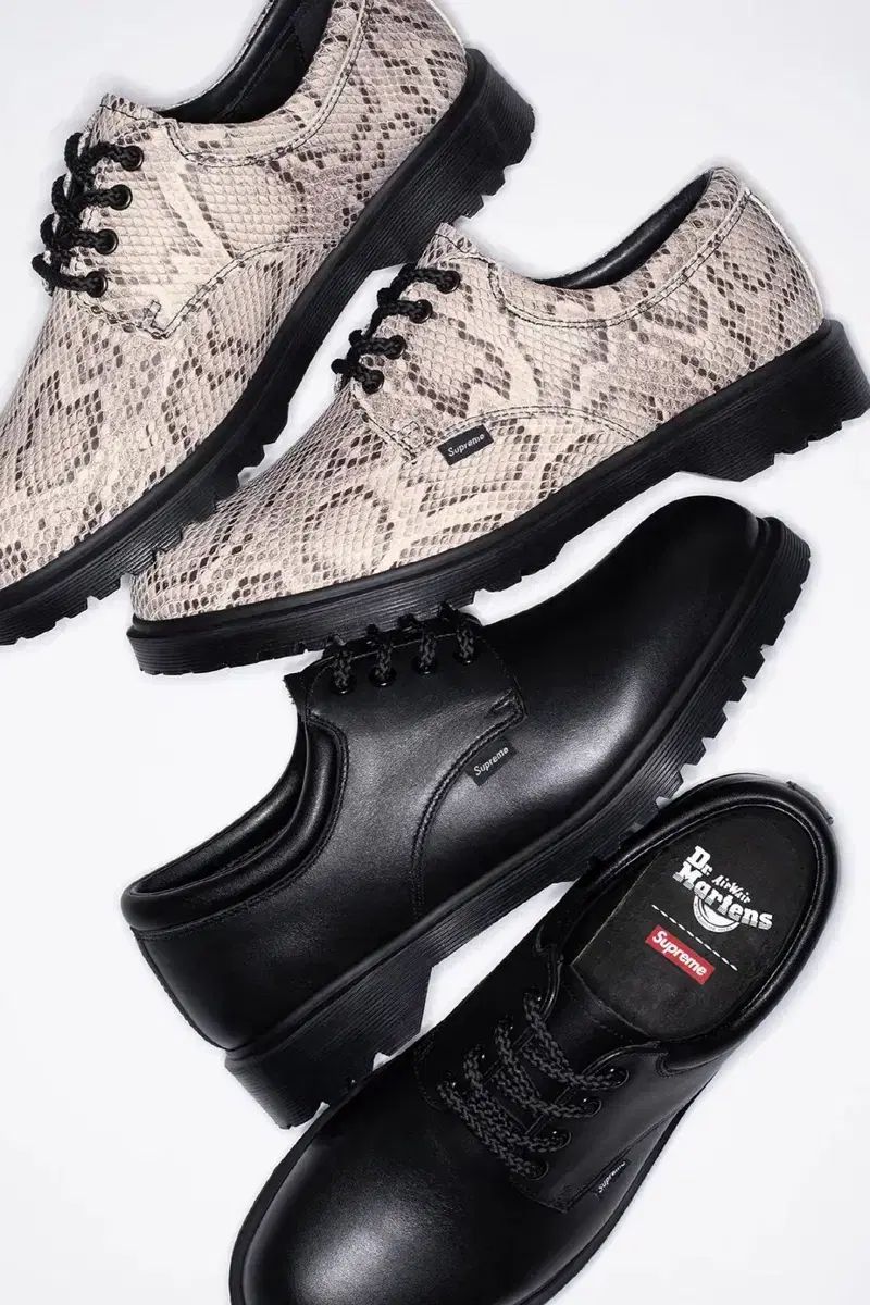 DR. MARTENS x Supreme シュプリーム 26ss ブラック 280