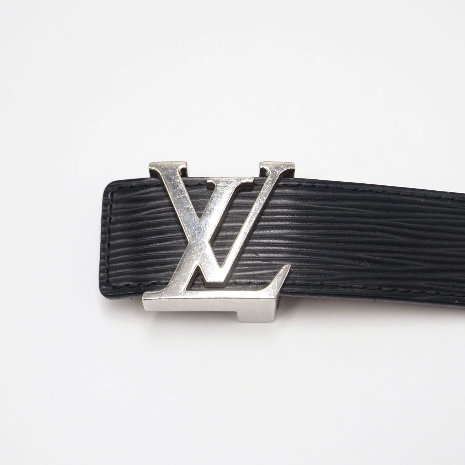 LOUIS VUITTON エピ サンチュール LVバックルベルト ブラック ルイヴィトン 付属品付き LOUIS VUITTON エピ サンチュール LVバックルベルト ブラック ルイヴィトン 付属品付き