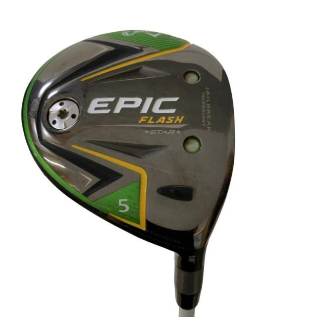 【中古】 キャロウェイ EPIC FLASH STAR 5W レディース フェアウェイウッド FW Speeder EVOLUTION for CW(フェアウェイ) (フレックスA) レディース 女性用 右利き 右用 Cランク ゴルフクラブ