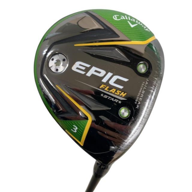 【中古】 キャロウェイ EPIC FLASH STAR 3W フェアウェイウッド FW Speeder EVOLUTION for CW(フェアウェイ) (フレックスS) メンズ 男性用 右利き 右用 Cランク ゴルフクラブ
