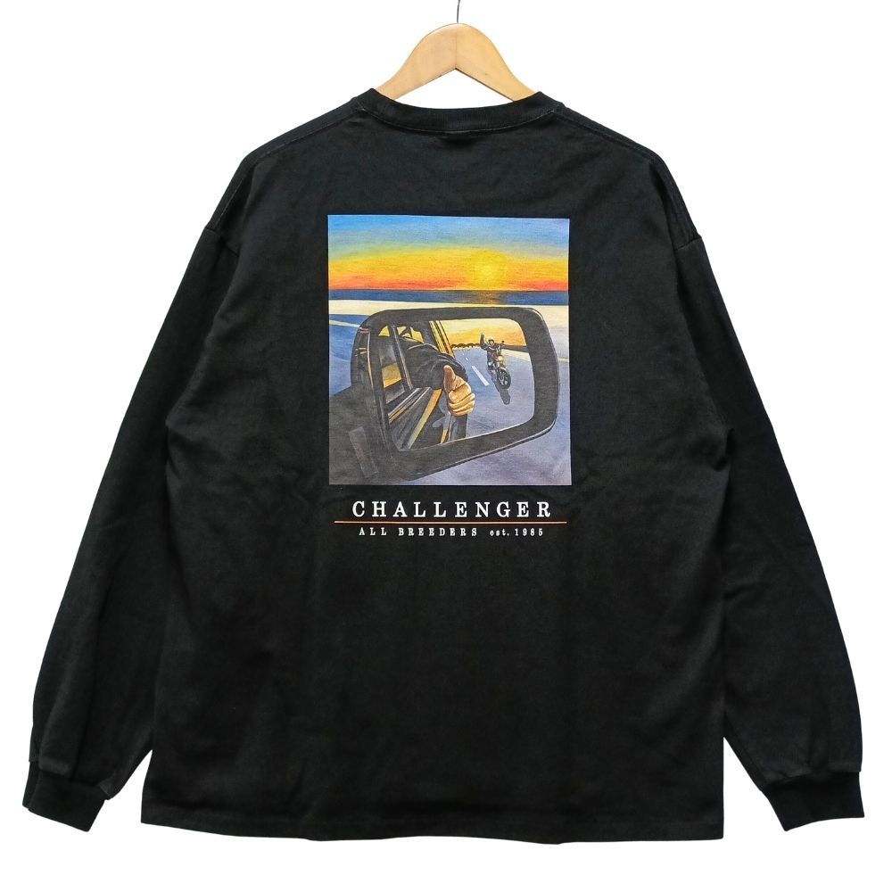 L CHALLENGER　L/S SUNSET DRIVE TEE CHALLENGER チャレンジャー L/S SUNSET DRIVE TEE プリント 長袖T