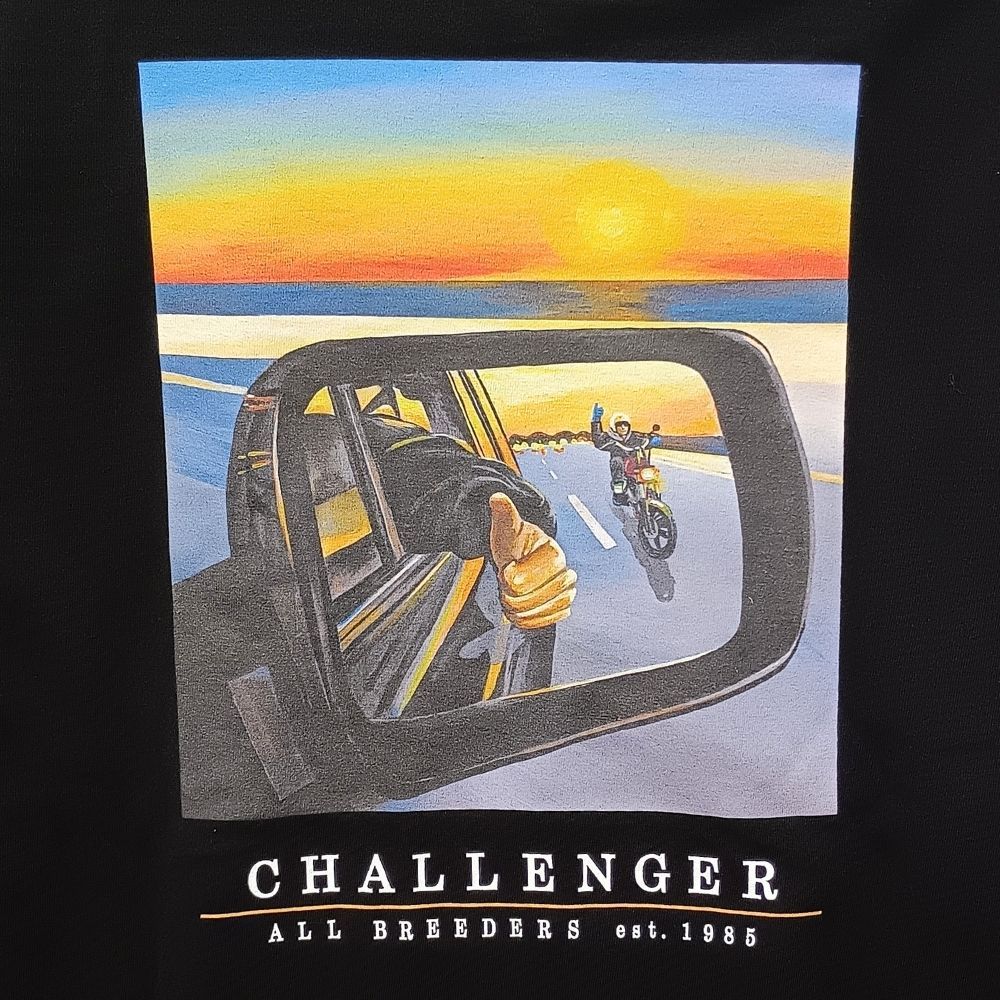 CHALLENGER チャレンジャー L/S SUNSET DRIVE TEE プリント 長袖T