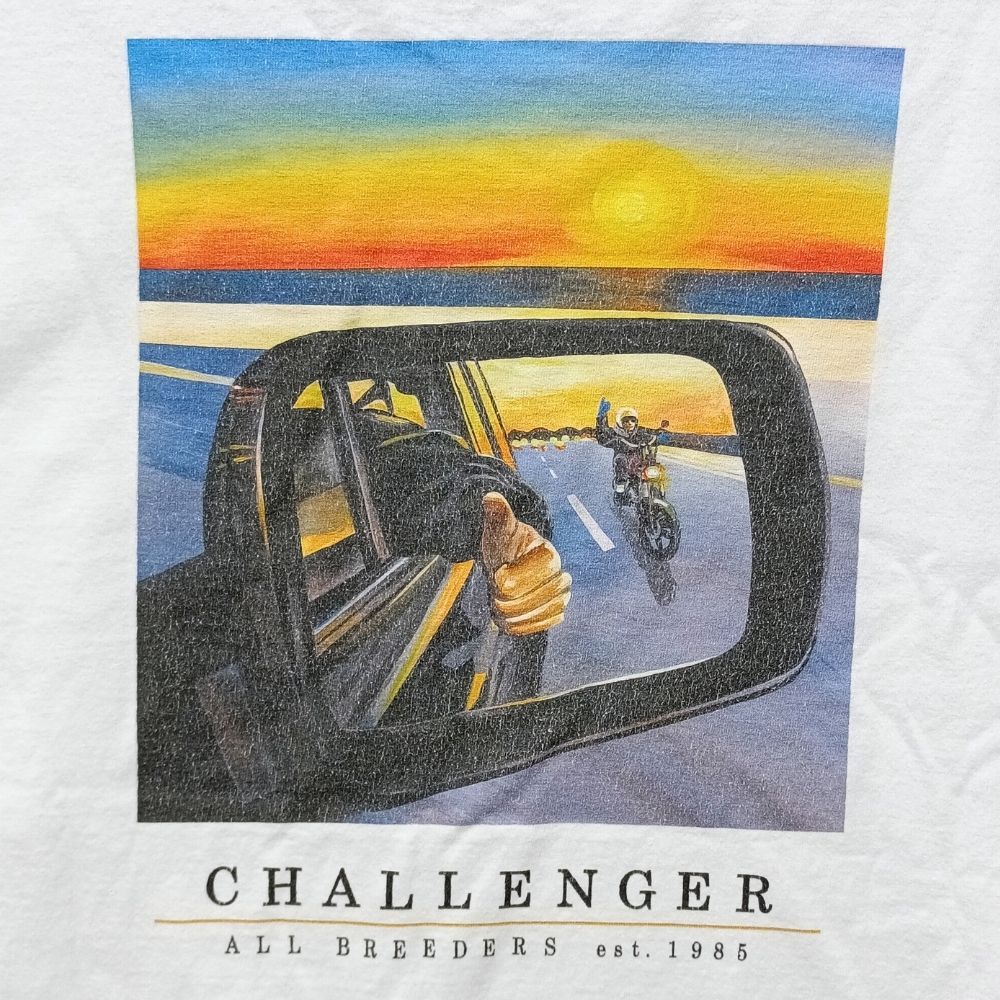 CHALLENGER チャレンジャー L/S SUNSET DRIVE TEE プリント 長袖T