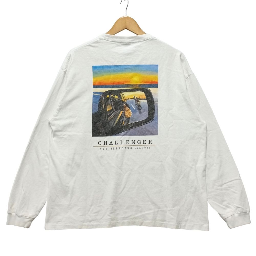 CHALLENGER チャレンジャー L/S SUNSET DRIVE TEE プリント 長袖T