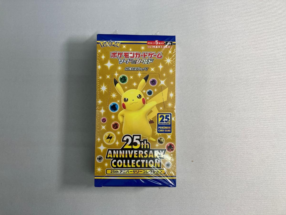 ポケモンカード25thAnniversaryCollection シュリンク付き ソード＆シールド 拡張パック 25th ANNIVERSARY COLLECTION(シュリンク