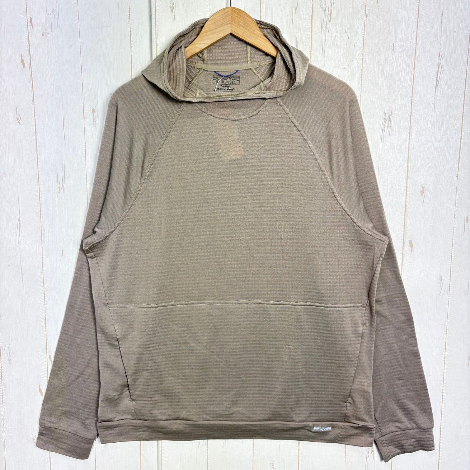 ?️Men's L ベージュ系 2024 Patagonia ( パタゴニア ) キャプリーン サーマル フーディ Capilene Thermal Hoody SBDY ポリエステル ウェア トップス アウター ジャケット フリース z00