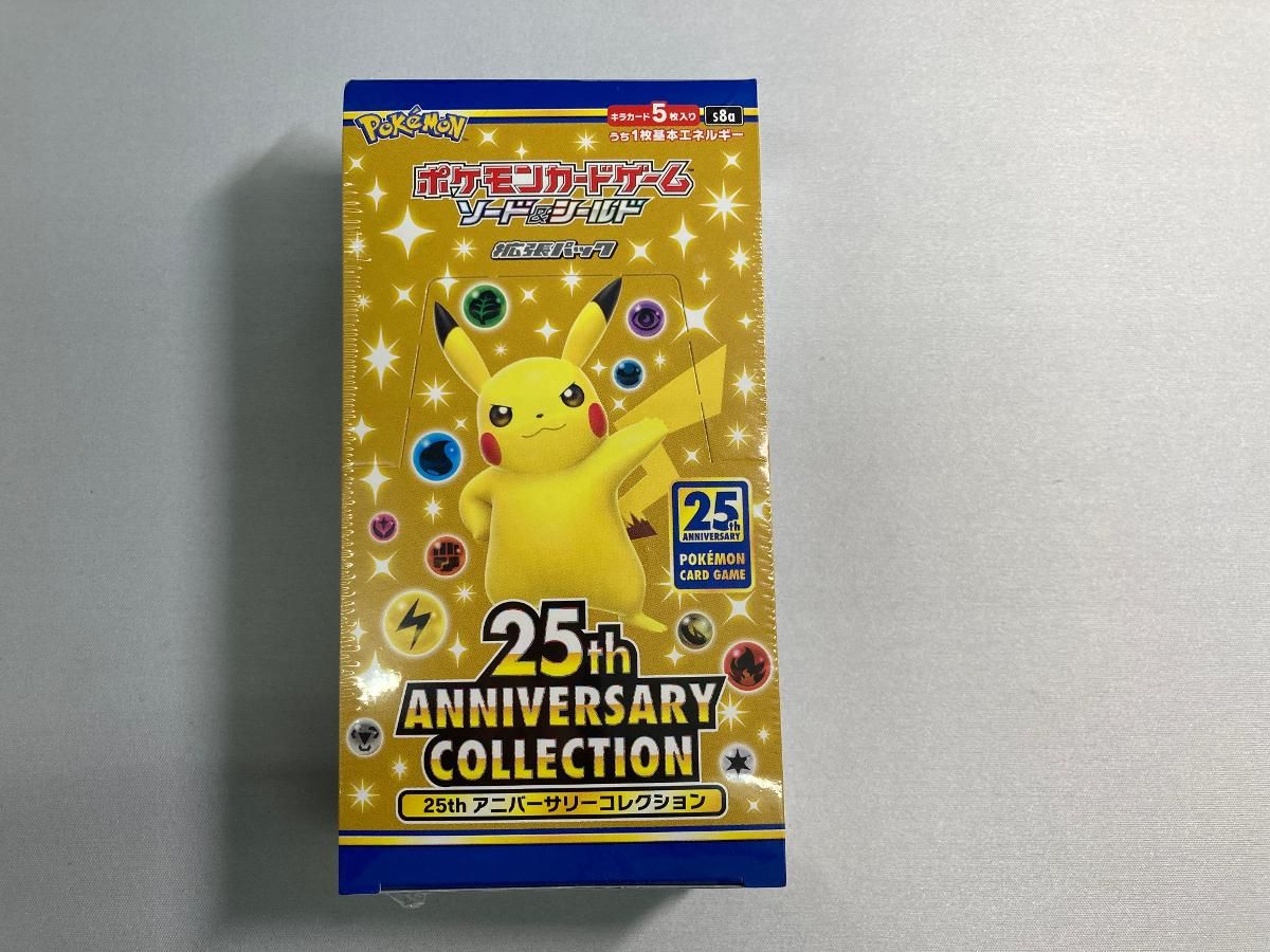 ソード＆シールド 拡張パック 25th ANNIVERSARY COLLECTION(シュリンク未開封BOX) ポケモンカード ポケカ