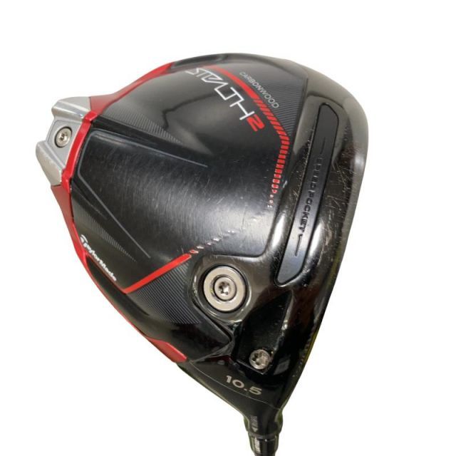 【中古】 テーラーメイド STEALTH2 10.5° ドライバー DR TENSEI RED TM50(STEALTH DR) (フレックスS) メンズ 男性用 右利き 右用 Cランク ゴルフクラブ