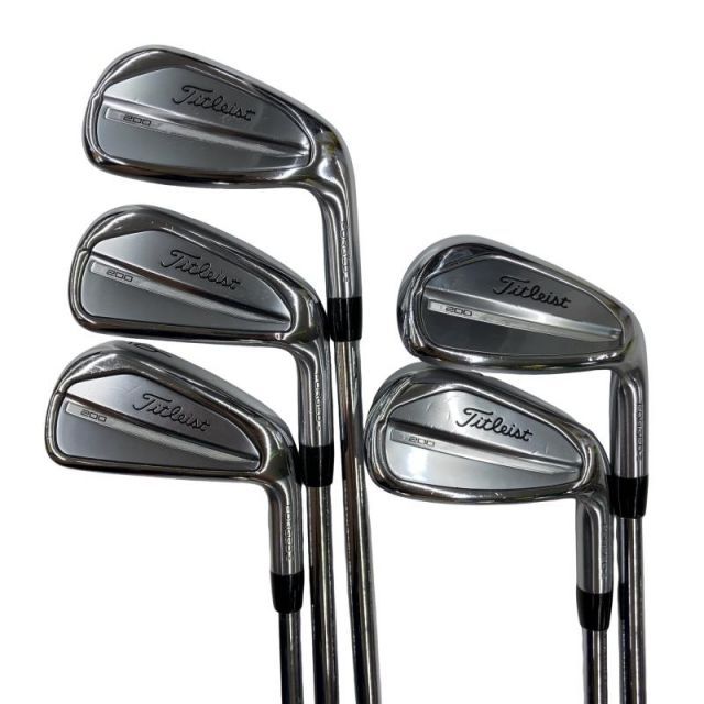 【中古】 タイトリスト Titleist T200(2023) 6S アイアンセット IR 純正特注シャフト (フレックスS) メンズ 男性用 右利き 右用 Cランク ゴルフクラブ