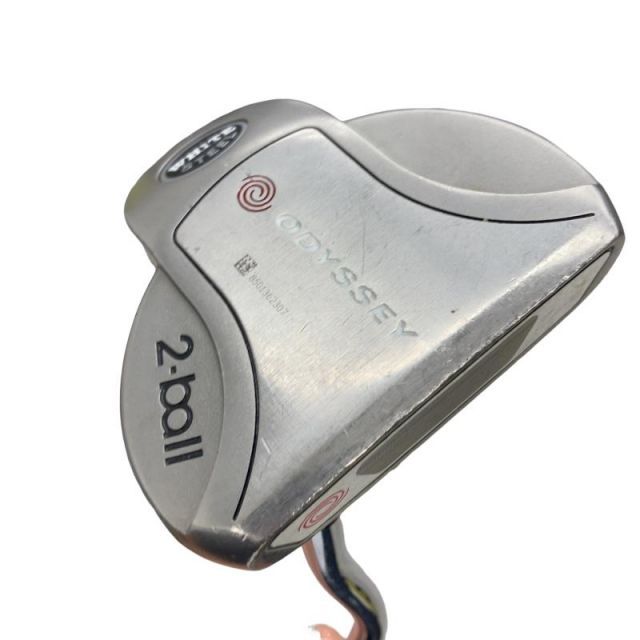 【中古】 オデッセイ WHITE STEEL 2・ball 34インチ パター PT スチール (フレックスその他) メンズ 男性用 右利き 右用 Cランク ゴルフクラブ