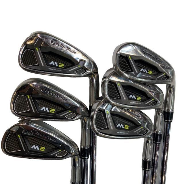 【中古】 テーラーメイド M2(2017) 6S アイアンセット IR RE-AX 90 STEEL JAPAN・SPEC(アイアン) (フレックスS) メンズ 男性用 右利き 右用 Cランク ゴルフクラブ