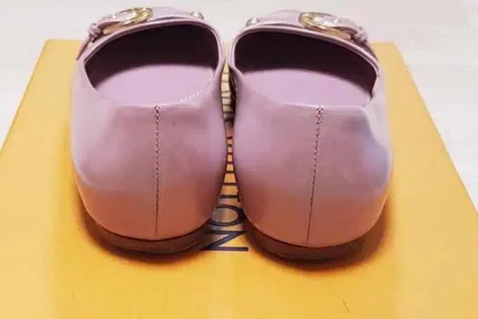 ルイヴィトン レディース フラット シューズ ピンク/PURPLE パープル 225 230(35 5) 正規品 ルイヴィトン レディース フラット シューズ ピンク/PURPLE パープル 225 230(35 5) 正規品
