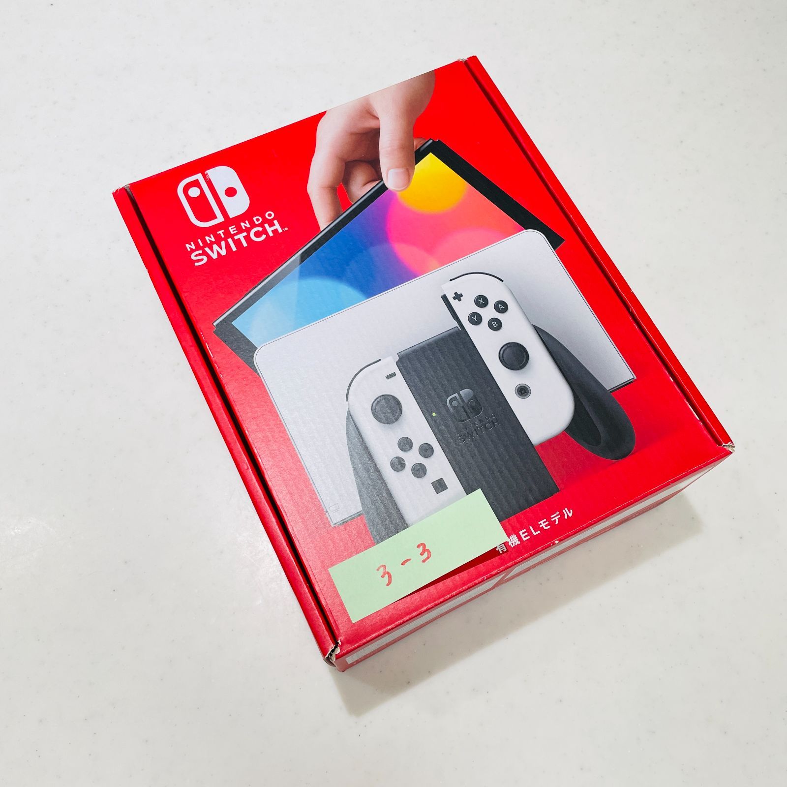 液晶美品 有機ELモデル Nintendo Switch 本体 ホワイト 動作確認済み