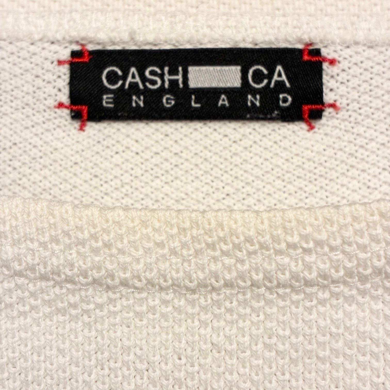 MADE IN JAPAN製 CASH CA ENGLAND ボーダー柄 半袖ニットTシャツ 