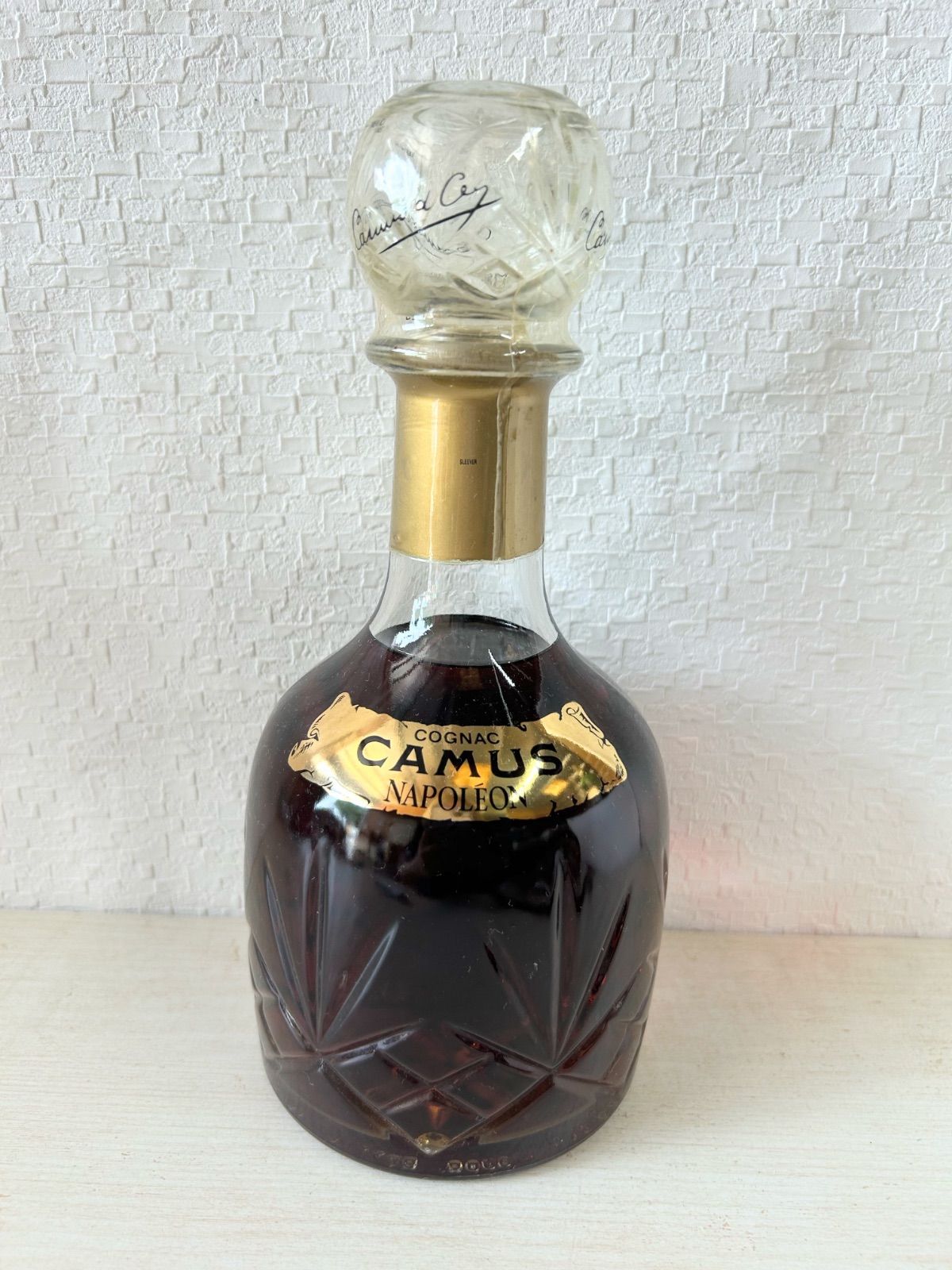 【未開栓】カミュ ナポレオン クリスタルボトル 700ml 40% CAMUS COGNAC ブランデー 古酒