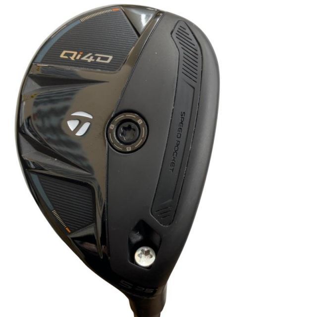 【中古】 テーラーメイド Qi4D U5 ユーティリティ UT REAX 75(Qi4D UT) (フレックスS) メンズ 男性用 右利き 右用 Bランク ゴルフクラブ