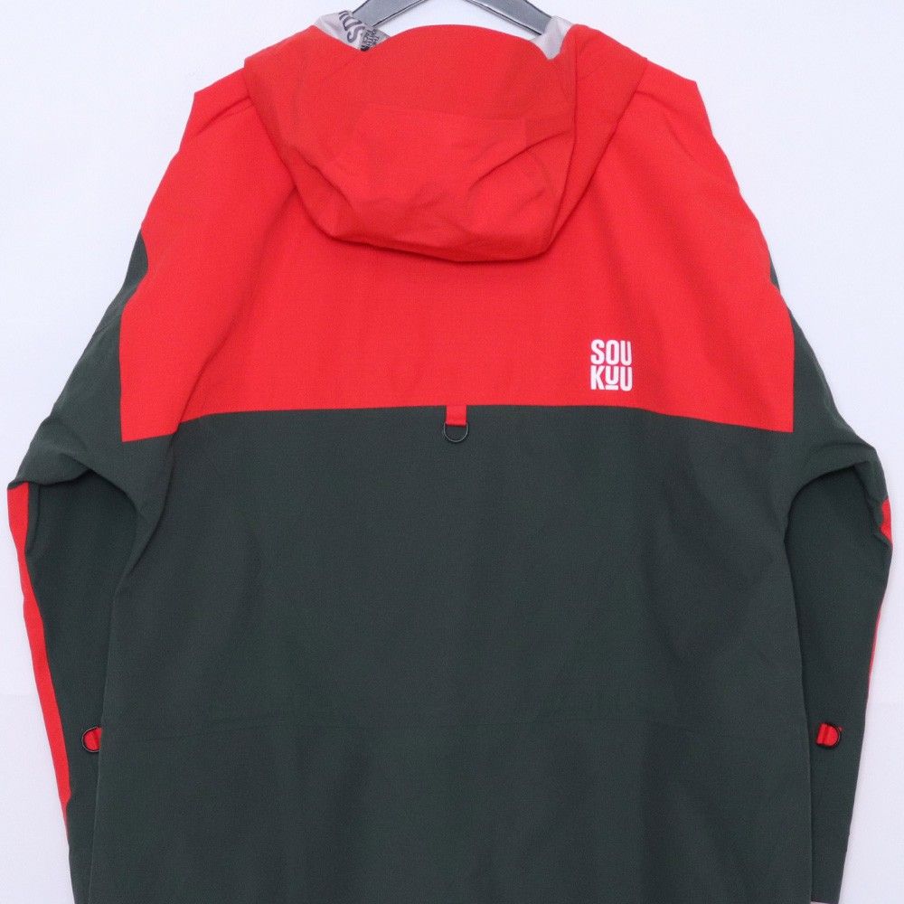 UNDERCOVER × THE NORTH FACE Soukuu Geodesic Shell Jacket Mサイズ オレンジ カーキ NF0A84S5 UNDERCOVER × THE NORTH FACE Soukuu Geodesic Shell Jacket Mサイズ オレンジ カーキ NF0A84S5
