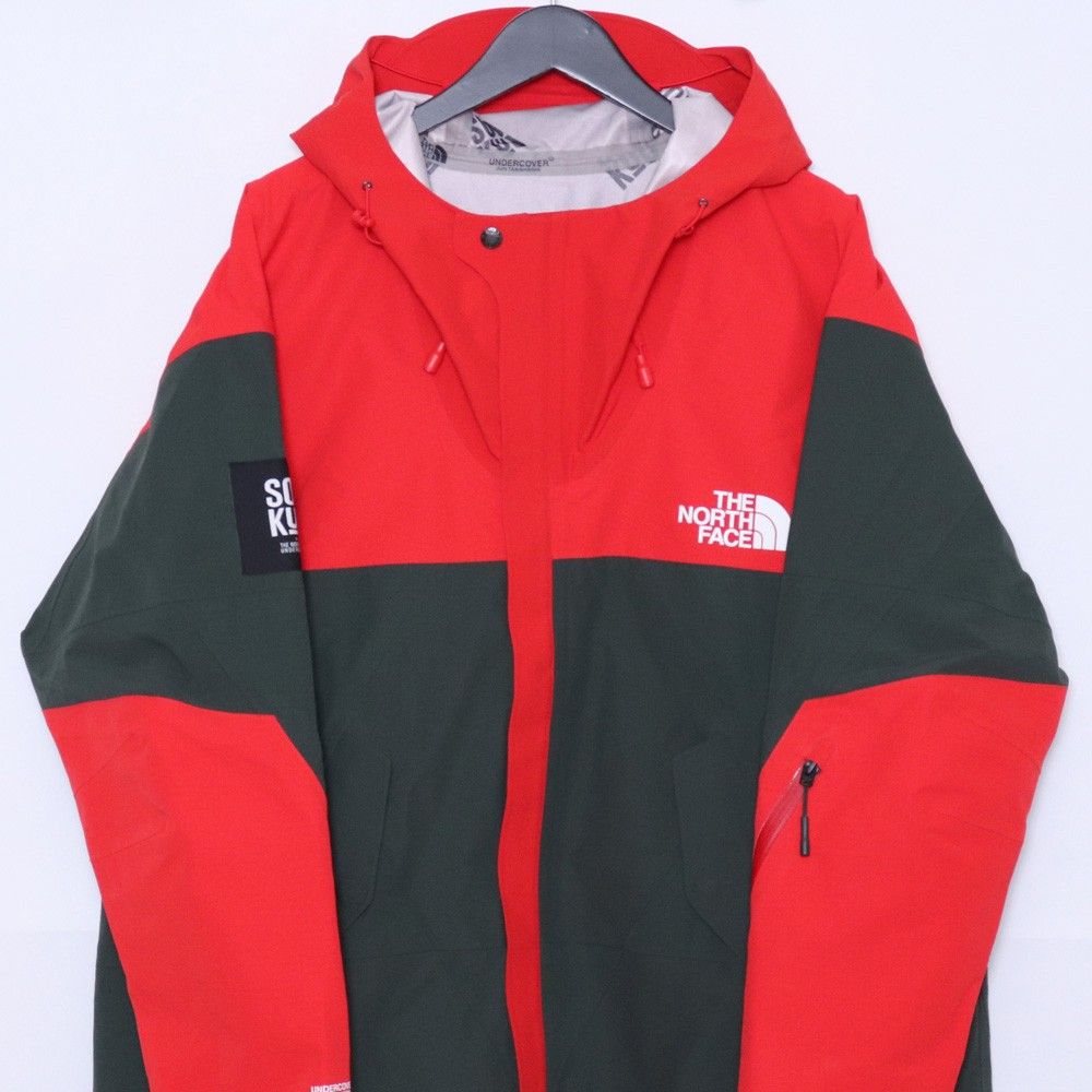 UNDERCOVER × THE NORTH FACE Soukuu Geodesic Shell Jacket Mサイズ オレンジ カーキ NF0A84S5 UNDERCOVER × THE NORTH FACE Soukuu Geodesic Shell Jacket Mサイズ オレンジ カーキ NF0A84S5