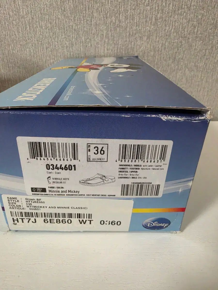 ビルケンシュトック ミッキーマウス EDITION 新品 36(230mm) サイズ 出品