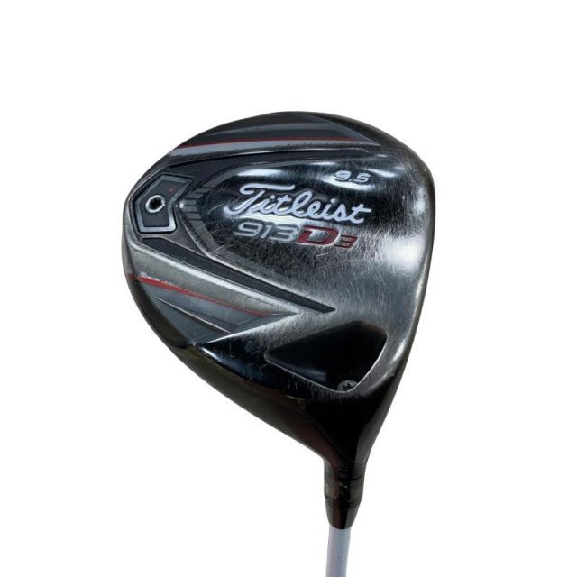 【中古】 タイトリスト 913 D3 9.5° ドライバー DR 純正特注シャフト (フレックスS) メンズ 男性用 右利き 右用 Dランク ゴルフクラブ