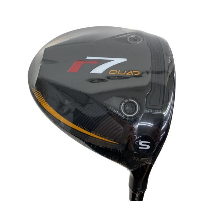 【中古】 テーラーメイド r7quad MINI DRIVER 11.5° ドライバー DR r7QMD Diamana SILVER TM55 (フレックスS) メンズ 男性用 右利き 右用 Aランク ゴルフクラブ