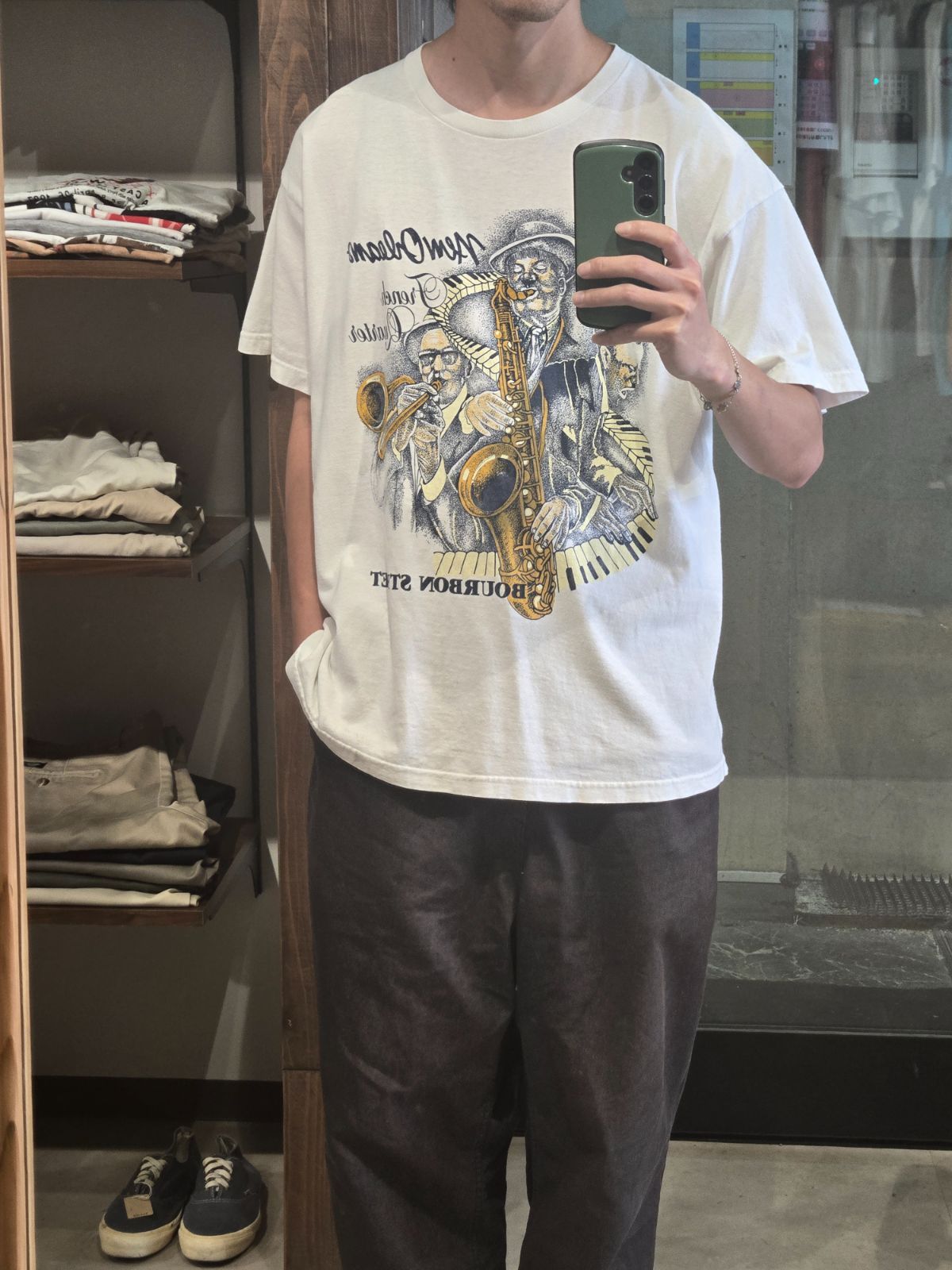 1990's~ New Orleans Jazz T-Shirt SIZE : XL ジャズ ミュージック ロック Tシャツ 90s 1990's~ New Orleans Jazz T-Shirt SIZE : XL ジャズ ミュージック ロック Tシャツ 90s