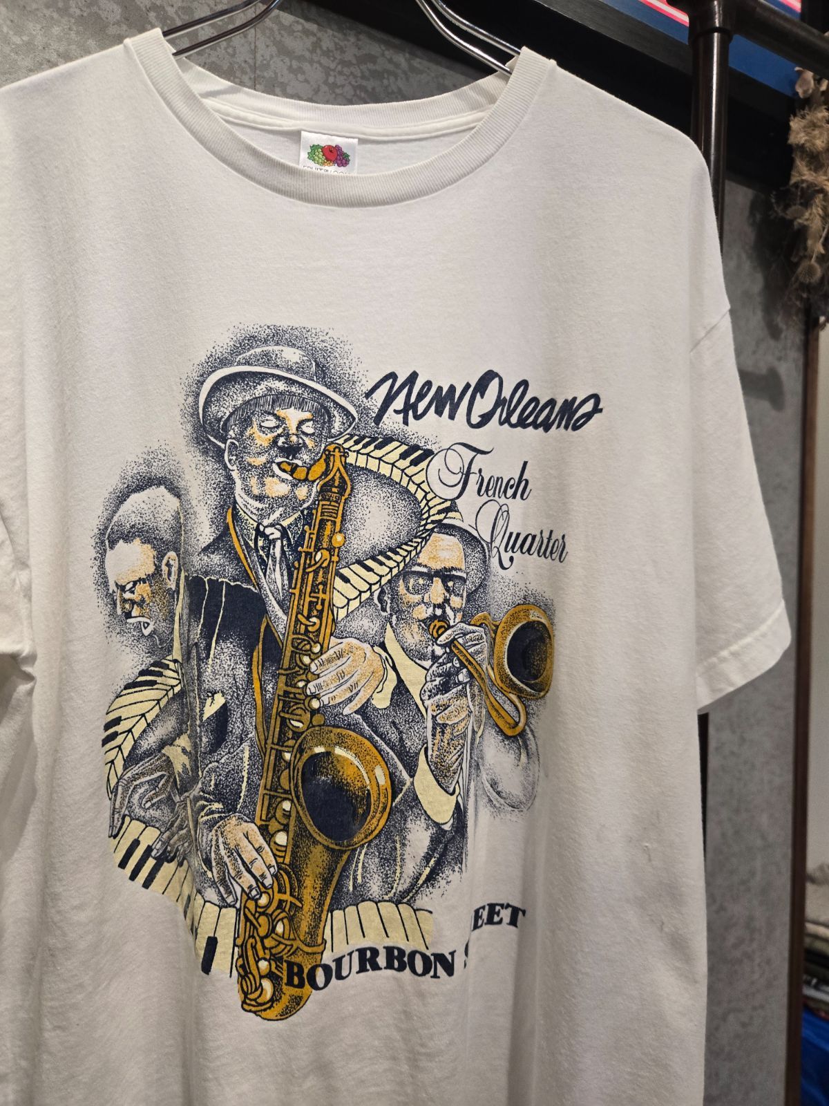 1990's~ New Orleans Jazz T-Shirt SIZE : XL ジャズ ミュージック ロック Tシャツ 90s 1990's~ New Orleans Jazz T-Shirt SIZE : XL ジャズ ミュージック ロック Tシャツ 90s