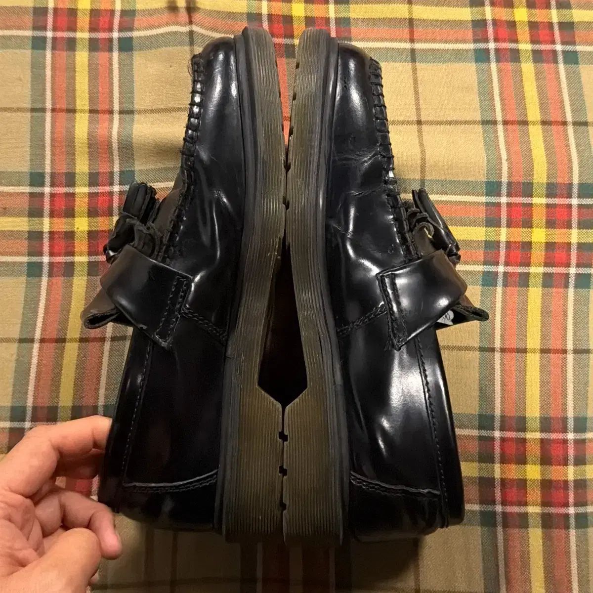 DR. MARTENS ドクターマーチン エイドリアン タッセルローファー ブラック UK7 DR. MARTENS ドクターマーチン エイドリアン タッセルローファー ブラック UK7