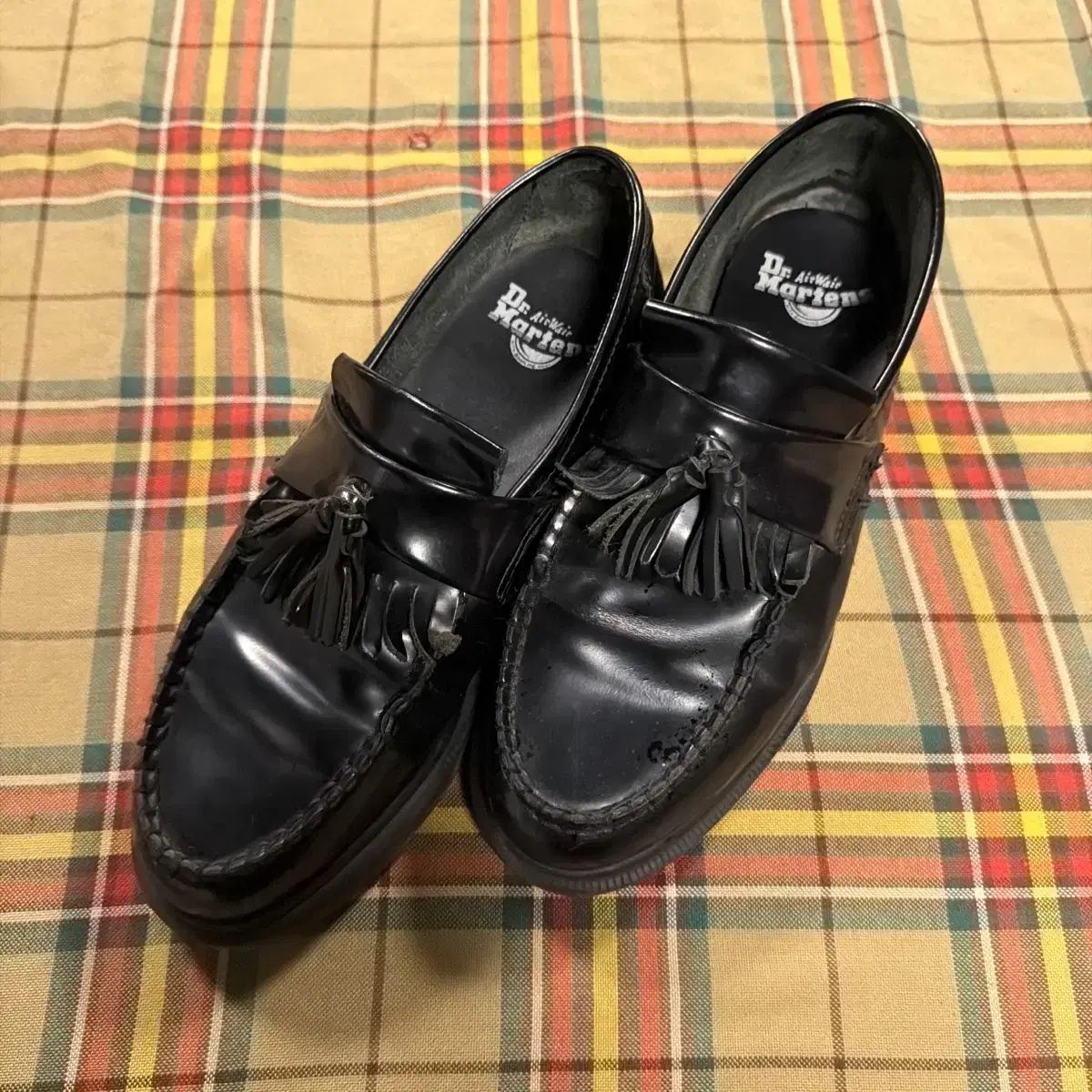 DR. MARTENS ドクターマーチン エイドリアン タッセルローファー ブラック UK7