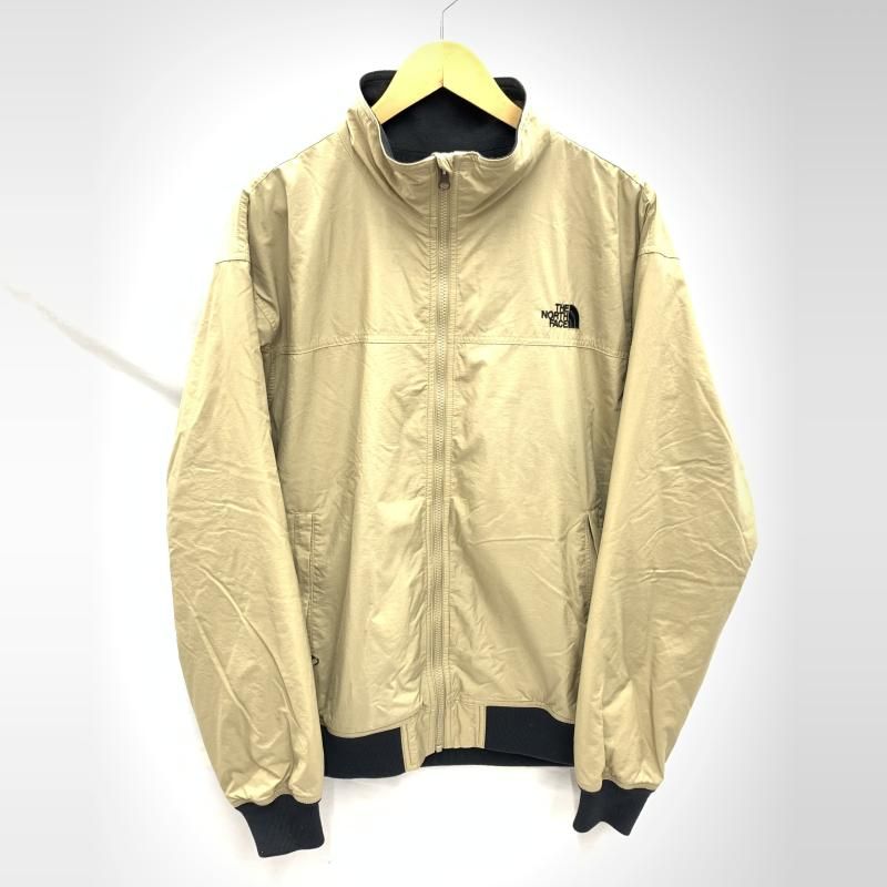 【中古】THE NORTH FACE Compact Nomad Blouson XXL NP72434 ベージュ ザノースフェイス[92]