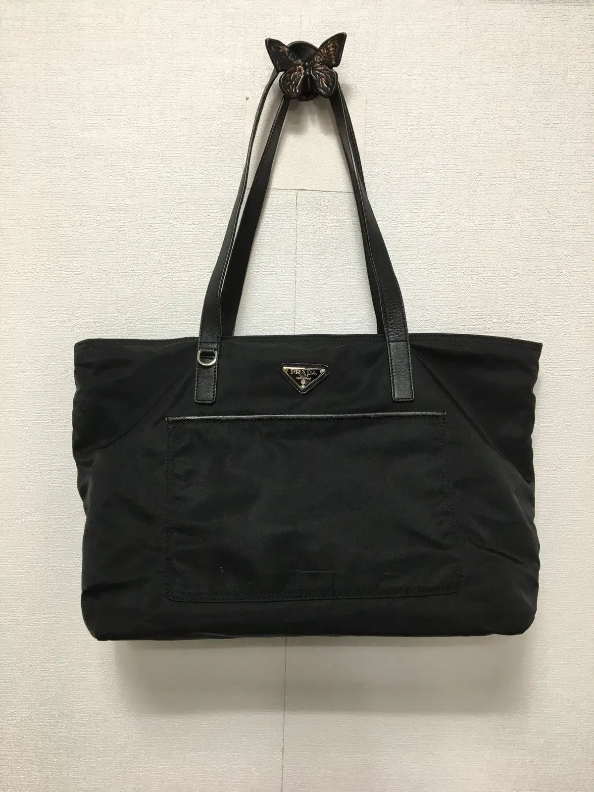 正規品 PRADA プラダ 三角ロゴ ナイロン ショルダー バッグ