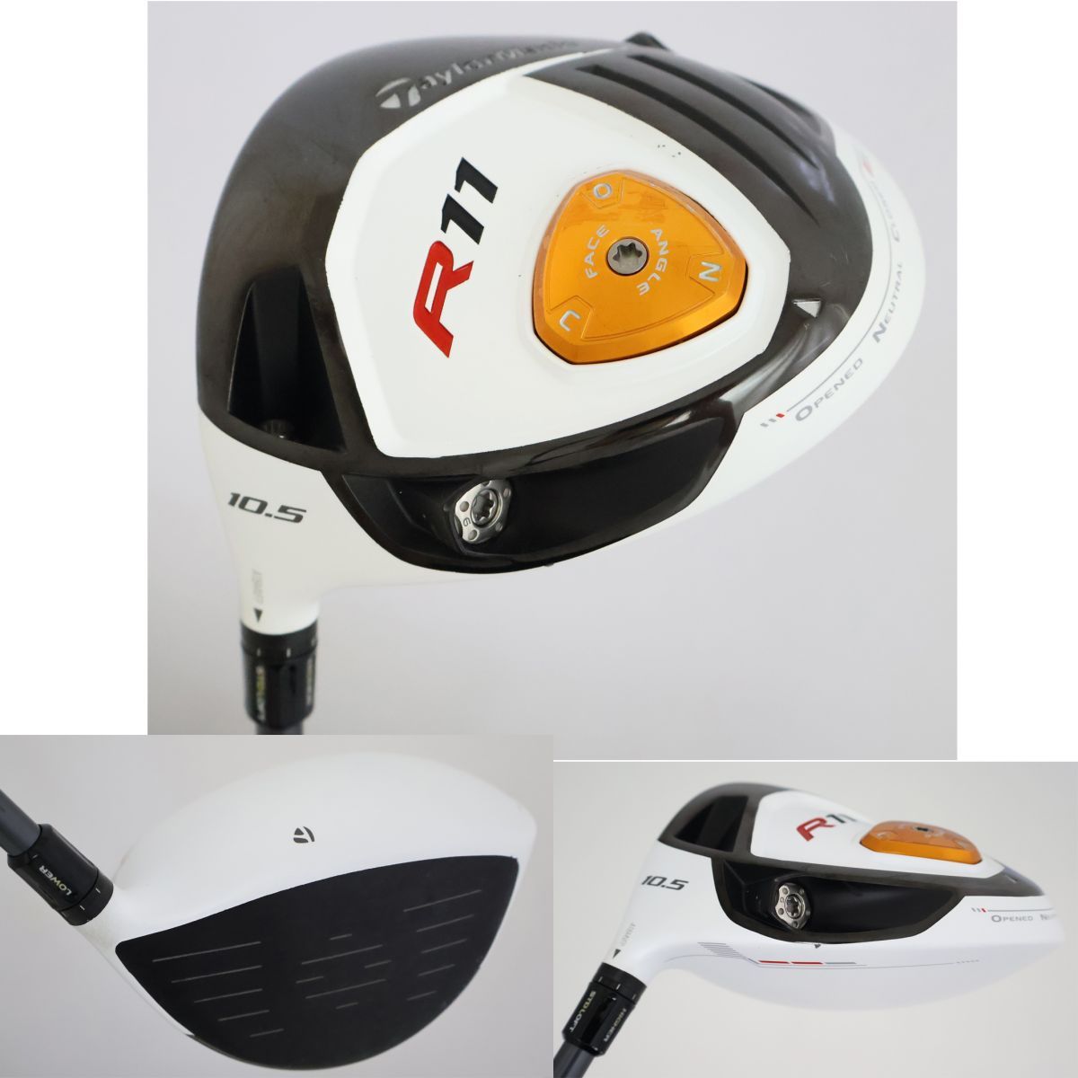 ●左用！程度良！テーラーメイド★R11【ドライバー＆3W＆5W　2本セット】MotoRe55カーボン　R★日本仕様（90300