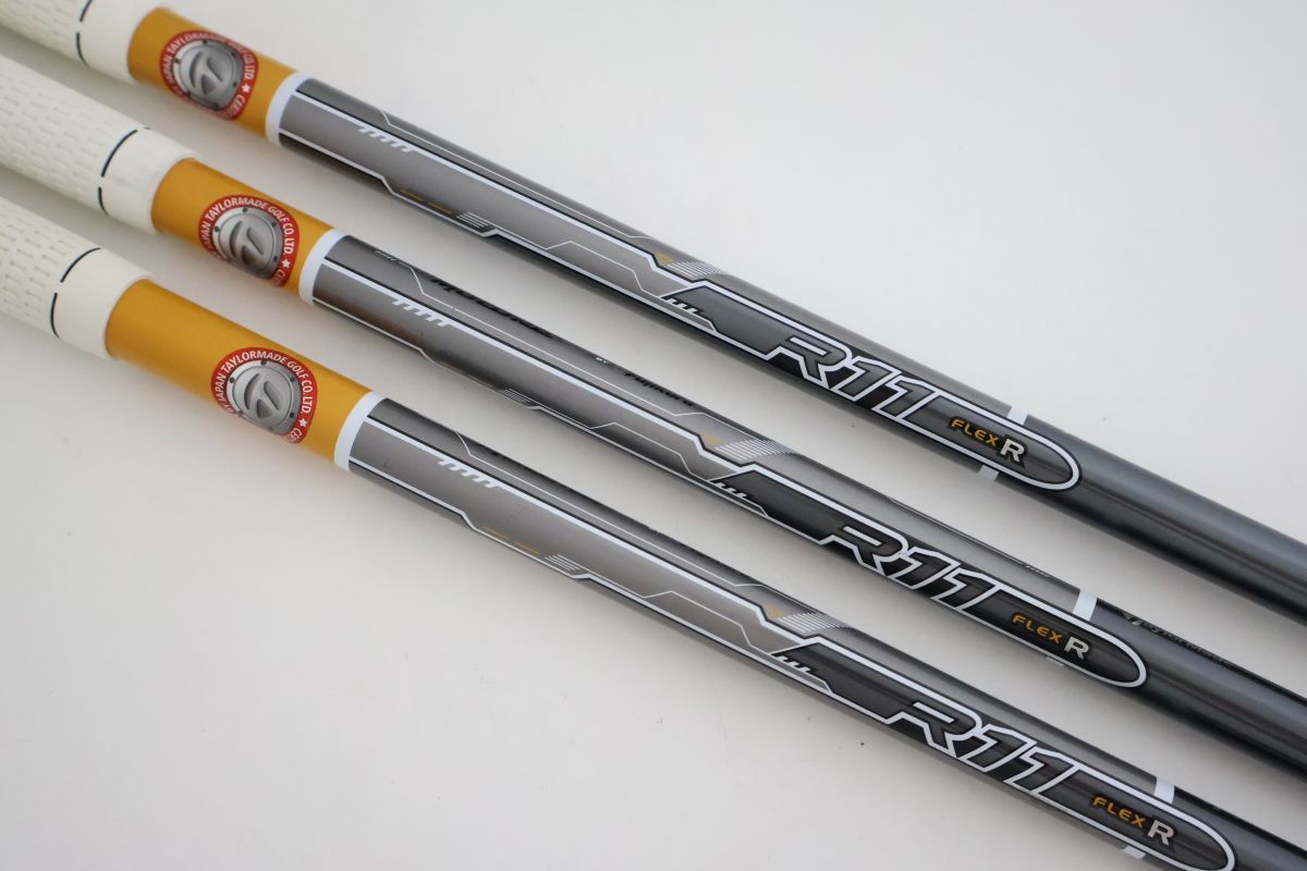 ●左用！程度良！テーラーメイド★R11【ドライバー＆3W＆5W　2本セット】MotoRe55カーボン　R★日本仕様（90300